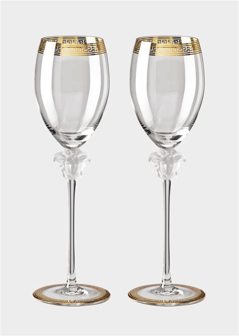 versace wine glasses australia